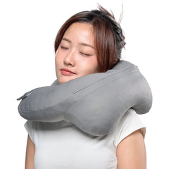 Anywhere Nap Pillow หมอนงีบเพื่อสุขภาพ พกพาเพื่อการพักผ่อนทุกที่ ทุกเวลา ออกแบบมาเพื่อรองรับศีรษะและลำคออย่างนุ่มสบาย - Ergotrend
