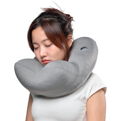 Anywhere Nap Pillow หมอนงีบเพื่อสุขภาพ พกพาเพื่อการพักผ่อนทุกที่ ทุกเวลา ออกแบบมาเพื่อรองรับศีรษะและลำคออย่างนุ่มสบาย - Ergotrend