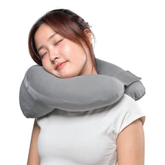 Anywhere Nap Pillow หมอนงีบเพื่อสุขภาพ พกพาเพื่อการพักผ่อนทุกที่ ทุกเวลา ออกแบบมาเพื่อรองรับศีรษะและลำคออย่างนุ่มสบาย - Ergotrend