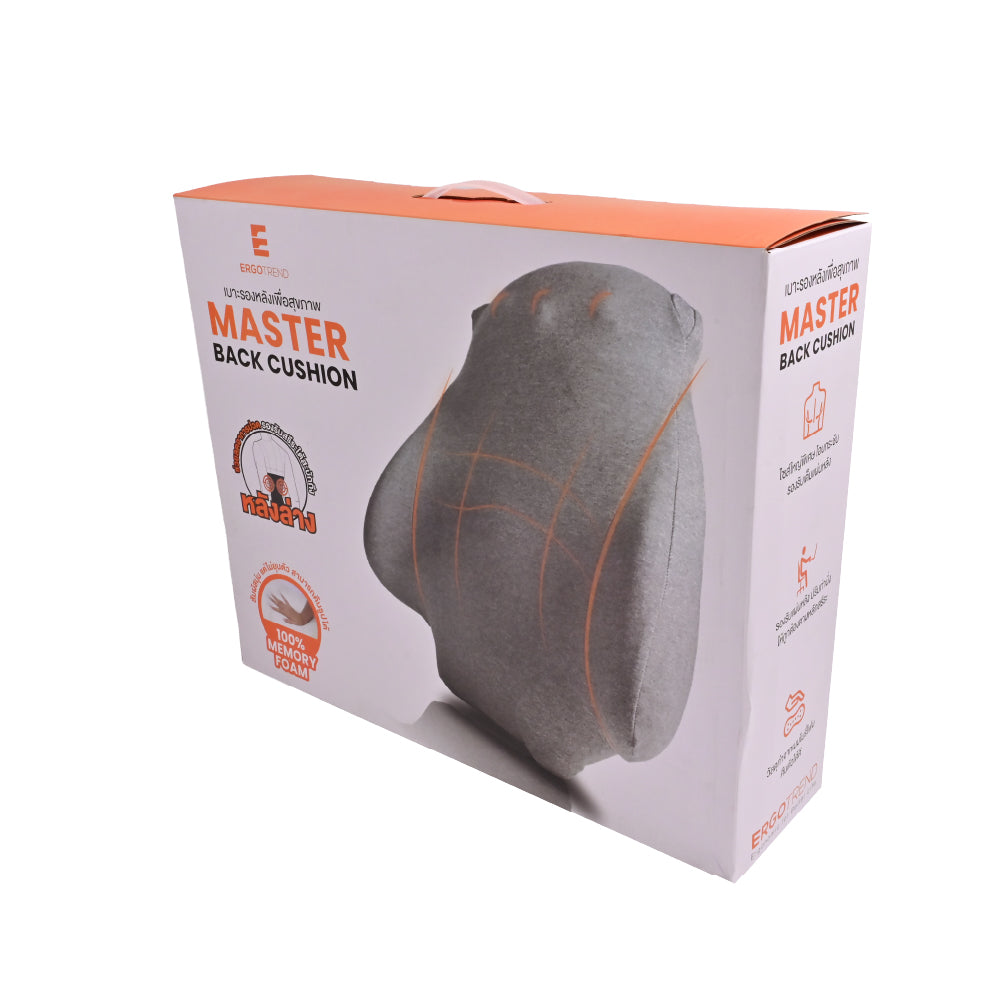 Master back Cushion เบาะรองหลังเพื่อสุขภาพ รุ่น มาสเตอร์ แบ็ค คูชั่น