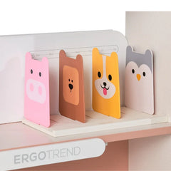Pet Paradise ที่กั้นหนังสือลายสัตว์น่ารักสำหรับเด็ก - Ergotrend