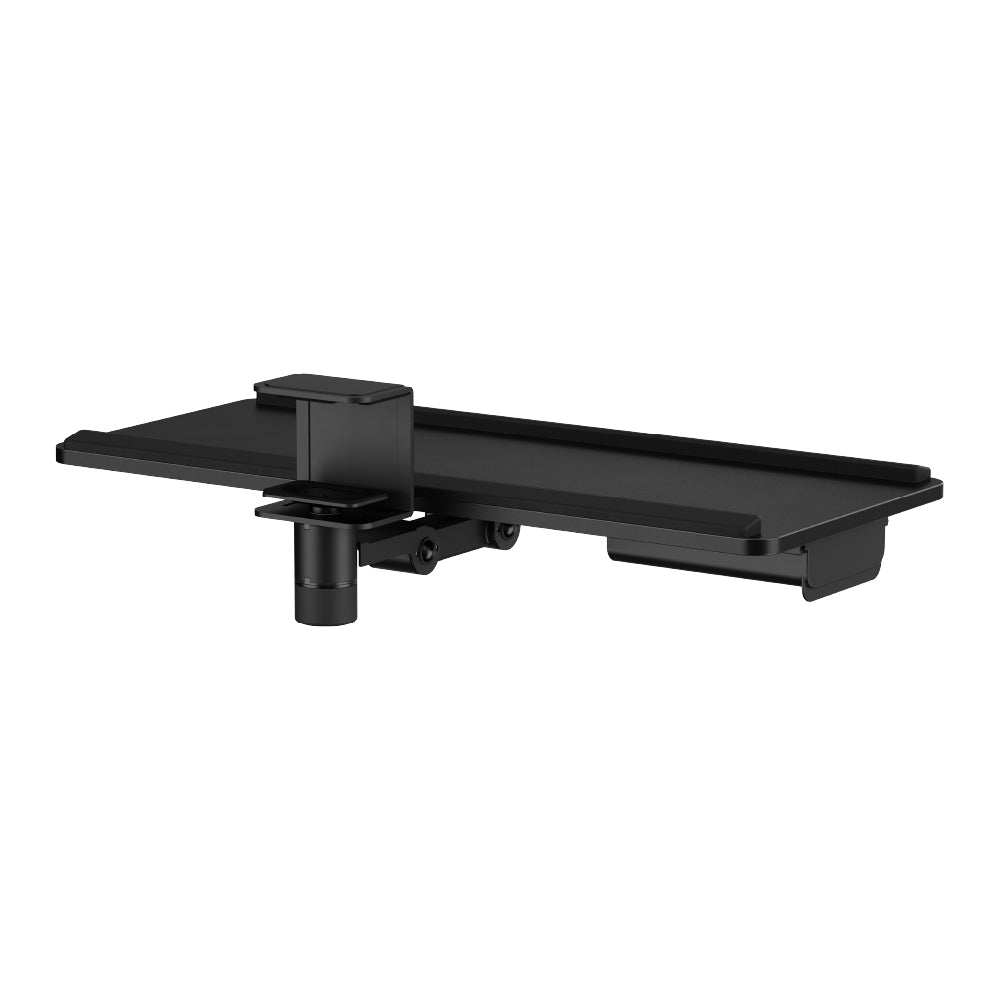 Sit2Stand Keyboard Tray ถาดคีย์บอร์ดแบบหนีบ ปรับระดับได้ พร้อมที่รองข้อมือและลิ้นชักเก็บของ