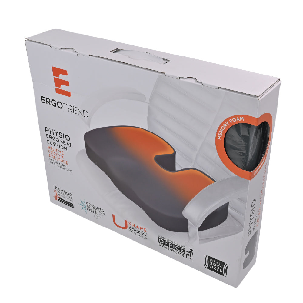 PHYSIO SEAT CUSHION เบาะรองนั่งเพื่อสุขภาพ ลดการกดทับ ของสะโพกและกระดูกก้นกบ