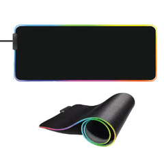 RGB Desk Mat (แผ่นรองเมาส์และคีย์บอร์ดพร้อมไฟอาร์จีบี) - Ergotrend