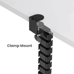 Mag Snake Cable Management (รางกระดูกงูเก็บสายไฟโต๊ะทำงาน) - Ergotrend