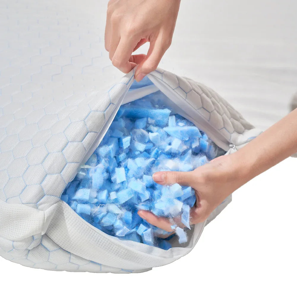 SOFTPLUS PILLOW สีขาว หมอนเพื่อสุขภาพเออร์โกเทรน - Ergotrend