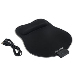 RGB Mouse Pad (แผ่นรองเมาส์พร้อมไฟอาร์จีบีและที่พักข้อมือเพื่อสุขภาพ)