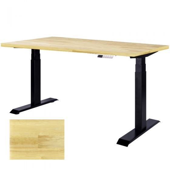 Ergotrend โต๊ะเพื่อสุขภาพเออร์โกเทรน Sit 2 Stand GEN4 ไม้จริง Top Rubber wood (Premium dual motor) Joint 25 mm