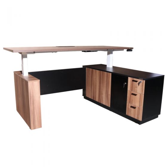 Ergotrend โต๊ะเพื่อสุขภาพ Sit 2 Stand GEN3 Ex Desking 1800Lx800D/1400Lx450D (Premium dual motor)