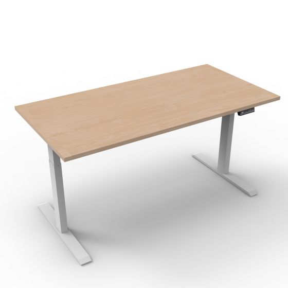 Ergotrend โต๊ะเพื่อสุขภาพเออร์โกเทรน Sit 2 Stand GEN2a (Dual motor) Top Maple -Thickness20mm