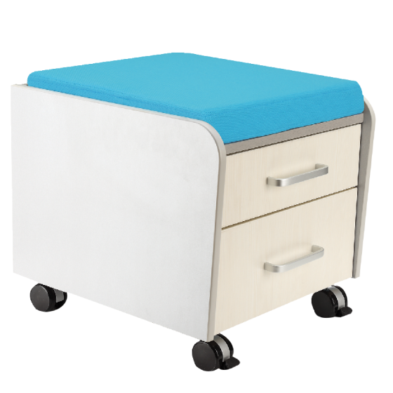 Comf-Pro Wood Cabinet (Blue)