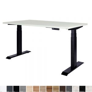 Ergotrend โต๊ะเพื่อสุขภาพเออร์โกเทรน Sit 2 Stand GEN3  ขาสีดำ ไม้PB (Premium dual motor)