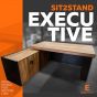 Ergotrend โต๊ะเพื่อสุขภาพเออร์โกเทรน Sit 2 Stand GEN4 EX2 Top PB25 mm โครงโต๊ะไม้ PB ขนาดโต๊ะรวม 1850x1600x750 mm 