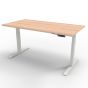 Ergotrend โต๊ะเพื่อสุขภาพเออร์โกเทรน Sit 2 Stand GEN3 (Premium dual motor) ขาสีขาว ไม้PB