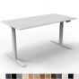 Ergotrend โต๊ะเพื่อสุขภาพเออร์โกเทรน Sit 2 Stand GEN2a (Dual motor) ขาขาว ไม้PB