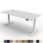 Ergotrend โต๊ะเพื่อสุขภาพเออร์โกเทรน Sit 2 Stand GEN5 ขาสีขาว ไม้PB (Premium dual motor) 