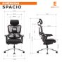 Ergotrend เก้าอี้เพื่อสุขภาพเออร์โกเทรน รุ่น SPACIO
