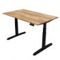 Ergotrend โต๊ะเพื่อสุขภาพเออร์โกเทรน Sit 2 Stand GEN5 ไม้จริง Top Rubber wood Joint 25mm  (Premium dual motor) 