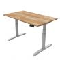 Ergotrend โต๊ะเพื่อสุขภาพเออร์โกเทรน Sit 2 Stand GEN5 ไม้จริง Top Rubber wood Joint 25mm  (Premium dual motor) 