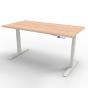 Ergotrend โต๊ะเพื่อสุขภาพเออร์โกเทรน Sit 2 Stand GEN4 ขาสีขาว ไม้PB (Premium dual motor) 