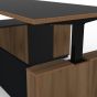 Ergotrend โต๊ะเพื่อสุขภาพเออร์โกเทรน Sit 2 Stand GEN4 EX1 Top PB25 mm โครงโต๊ะไม้ PB ขนาดโต๊ะรวม 1800x1600x750