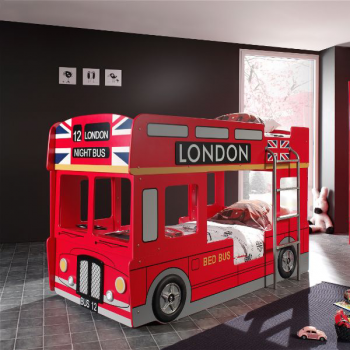 เตียง2ชั้น รุ่น London Bus (Red)