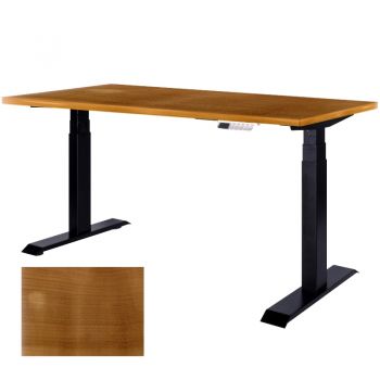 Ergotrend โต๊ะเพื่อสุขภาพเออร์โกเทรน Sit 2 Stand GEN4 ไม้จริง Top Cherry (Premium dual motor) Thickness20mm