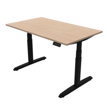Ergotrend โต๊ะเพื่อสุขภาพเออร์โกเทรน Sit 2 Stand GEN5 ไม้จริง Top Maple Thickness20mm (Premium dual motor) 