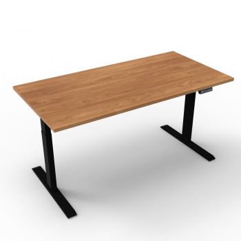 Ergotrend โต๊ะเพื่อสุขภาพเออร์โกเทรน Sit 2 Stand GEN2a (Dual motor) ไม้จริง Top Cherry wood Thickness20mm